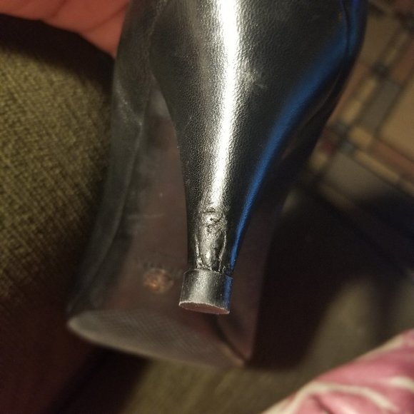 Prada Black Heels with Round Toe - Picture 9 of 10